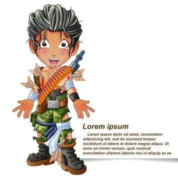 Soldier Stock Illustration