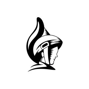 Soldier logo Stock Illustration