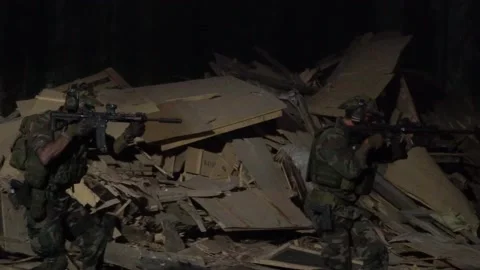 Soldier Operation 库存影片 143745227