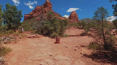 Soldier Pass Hiking Trail Stock Footage 279114830
