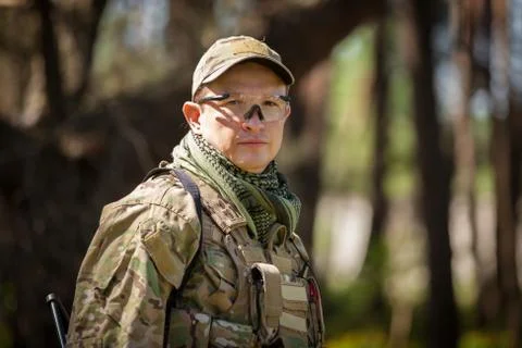 The soldier Foto stock