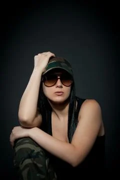 Soldier portrait Stock Photos