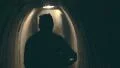 Soldier of Soviet Army in a pillbox, second world war HD Footage