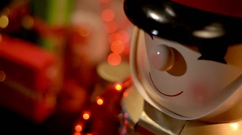 Soldier toy face Stock Footage 43201207