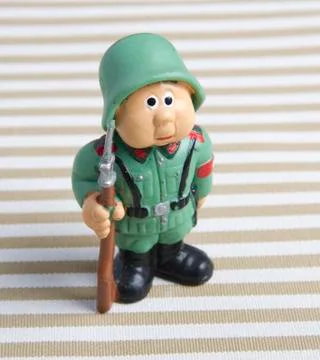 Soldier toy Stock Photos