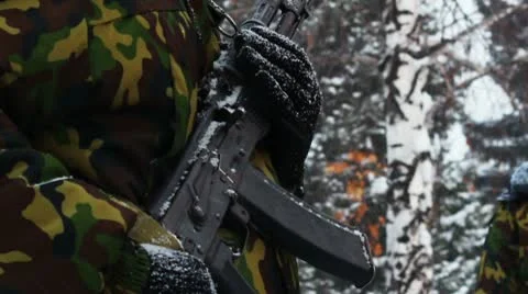 Soldier2 Video stock 9439652