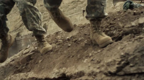 Soldiers In Battle 動画素材 33710181