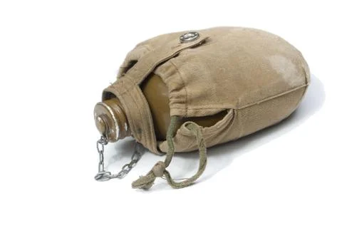 Soldier's flask Stock Photos