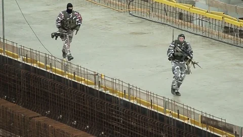 Soldiers Stock Footage 82647395