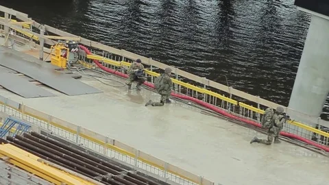 Soldiers Stock Footage 82647476