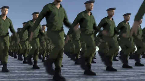 Soldiers Marching Vidéo 88292822