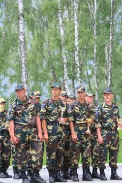 Soldiers Stock-Fotos
