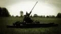 Soldiers prepare howitzer shooting, world war 2 reconstruction. Soviet enginery HD Footage