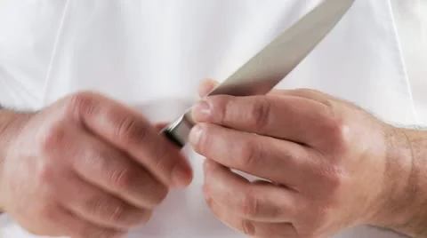 Sole being filleted Stock Footage 24644774