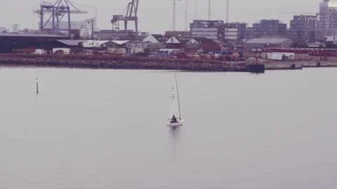 A sole sailor Stock-Footage 267207416