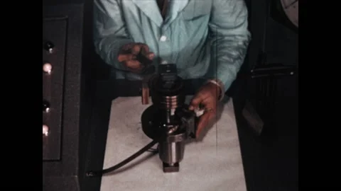 Solenoid Demonstration 1967 Video stock 167288102