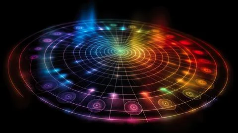 Solfeggio Frequency Stock Illustration