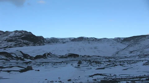 Solheimajokull glacier Stock Footage 35934662