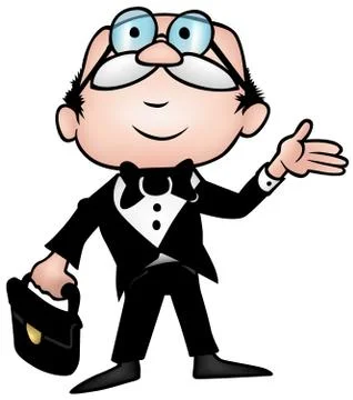 Solicitor Stock Illustration