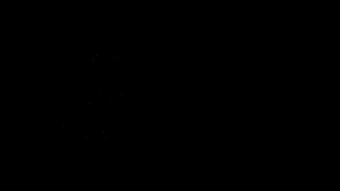 A solid black background representing total absence of light and color Video stock 335117695