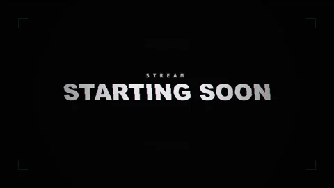 Solid black background for video and live stream overlays Stock Footage 345201882