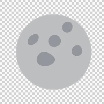 Solid Black Circle Geometric Shape minimalist white geometry Stock Illustration