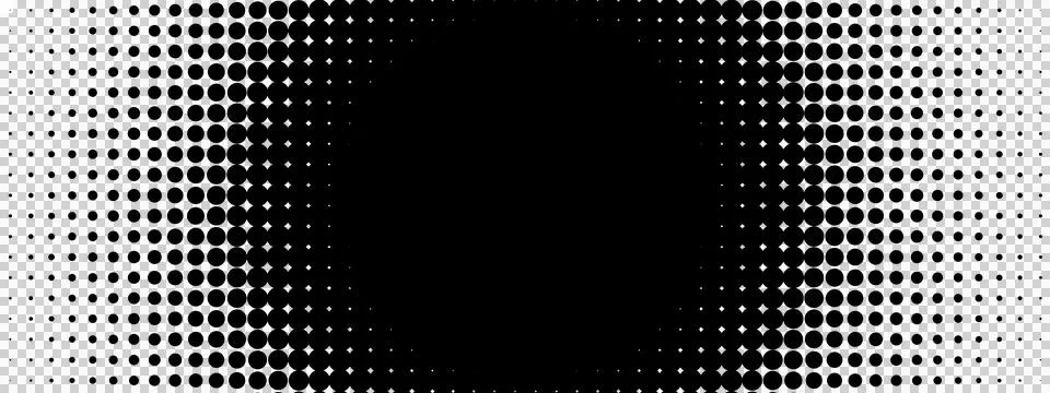 Solid Black Minimalist Plain Background Banner Stock Illustration