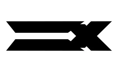 Solid black triangle icon, Minimalist geometric pointer shape, Right facing a Stock Illustration