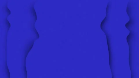 Solid Blue Minimal Wave Motion Loop Vidéo 348863646