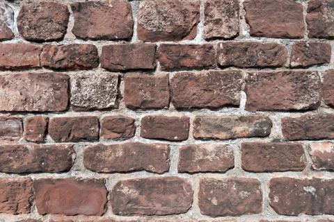 Solid brick wall textures Foto stock