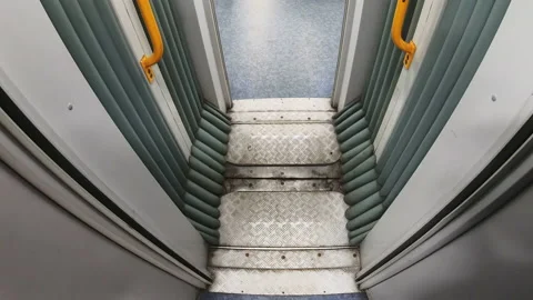 Solid carriage of the train Видео 166931207