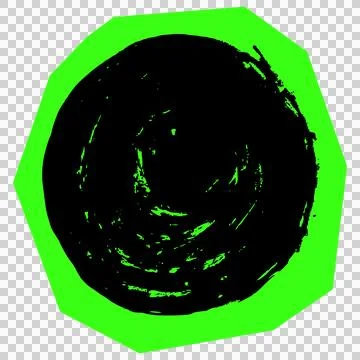 Solid circle dot shape Stock Illustration
