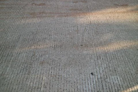 Solid concrete road with stripes texture Stock Photos