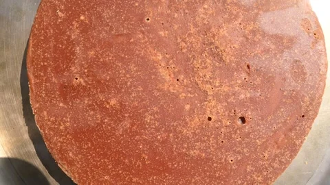 Solid Cubes of Natural Date Palm Jaggery - Nalen Gur Stock Footage 302639185