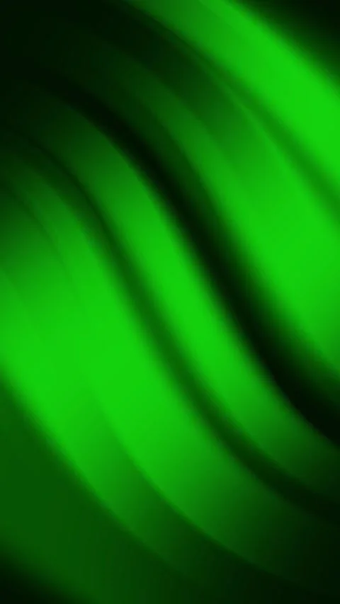 Solid Dark Green Background Smooth Flows Vertical HD Swirls Wavy Moving. Stock Footage 313028355