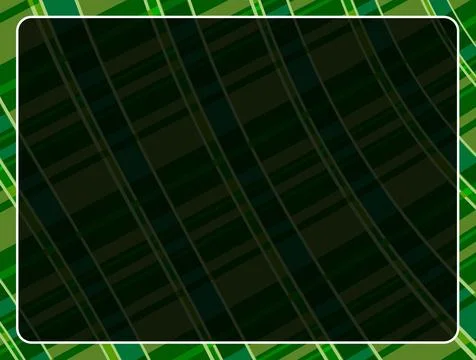 Solid dark white border plaid pattern illustration graphic for st patricks Stock Illustration