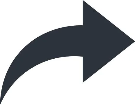 Solid Forward Arrow Stock Illustration