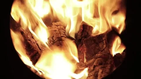 Solid fuel burning stoves Stock Footage 288183260