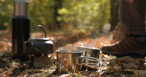 Solid fuel stove close up Stock Footage 144767324