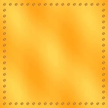 Solid Gold Plate Backdrop Illustrazione stock