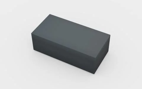 Solid grey box イラスト素材
