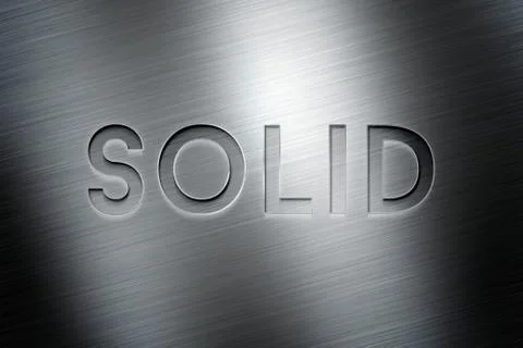 Solid Metal Image 스톡 일러스트