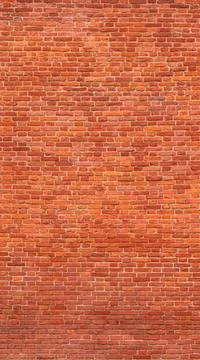 Solid old brick wall as background and texture Foto stock