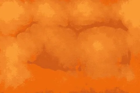 Solid orange texture of an artisanal wall with light reflections Stock Illustration