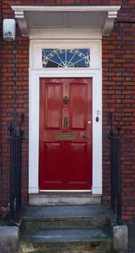 Solid, red and beautiful Stock Photos