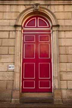 Solid, red and beautiful Stock Photos