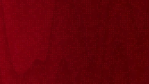 A solid red background with subtle gradient and wave pattern. Vidéo 281093831