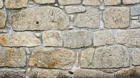 Solid Rock Wall Stock Photos