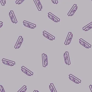 Solid shampoo bar sustainable beauty line vector seamless pattern Stock Illustration