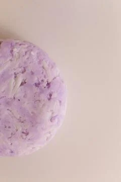 Solid shampoo bars zero waste Foto stock